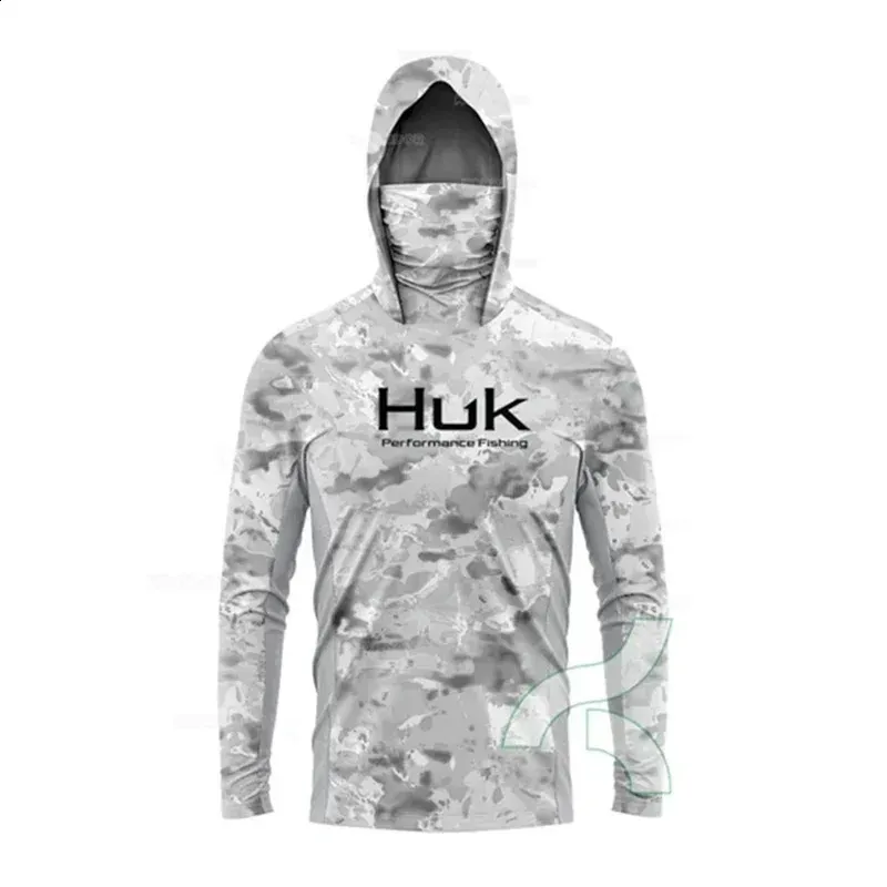 Pull Huk Neptune Performance Homme – Manches Longues 1/4 Zip – Taille S Blanc