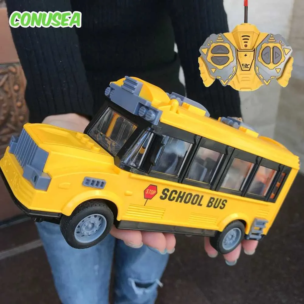 1:4 Scale Electric Double Decker Bus Model Toy PVC Battery Powered ...