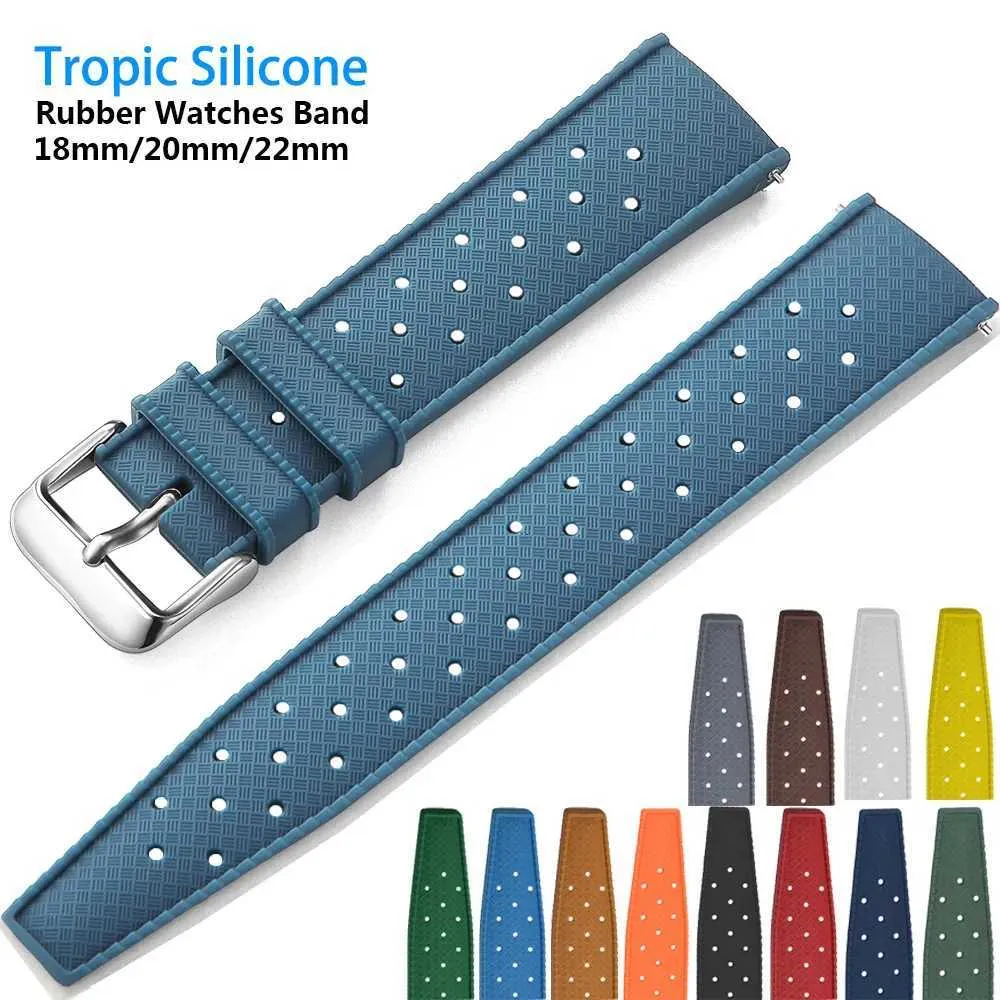 Cinturino Silicone 20 Mm Con Sgancio Rapido Per Orologi Uomo E Donna, Fibbia In Acciaio, Colori Vari, Include Attrezzo E Spiedini