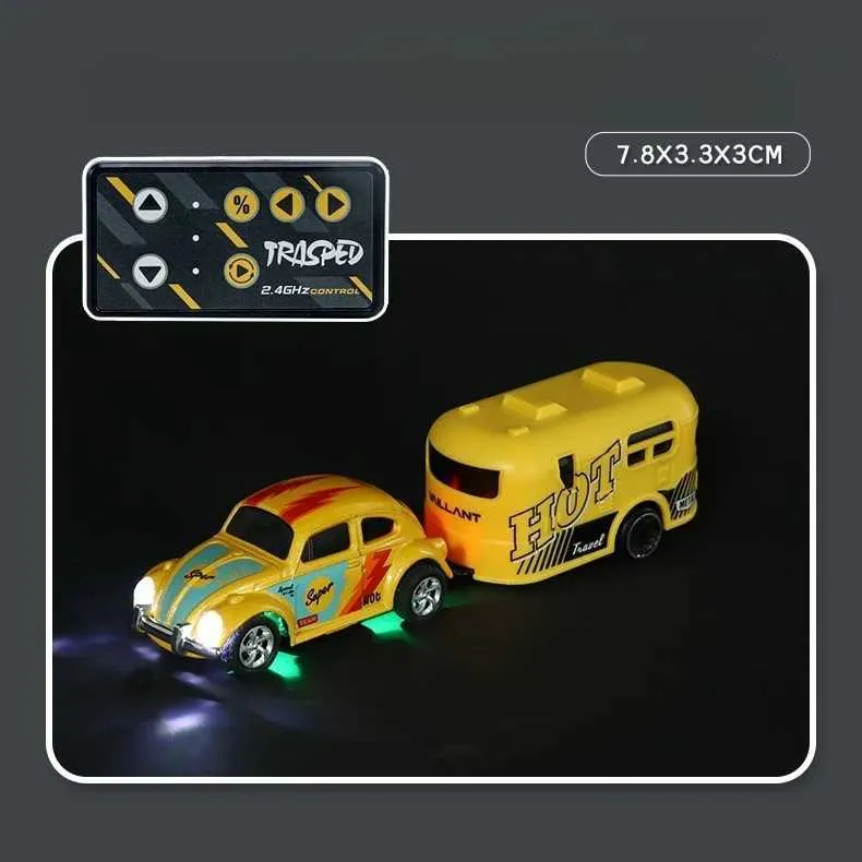 Escarabajo RC Con Control Remoto – Juguete Simulado Con Luces Y Ruedas Para Niños
