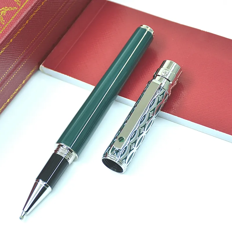 Wholesale Top Quality Silver / Green CT Ballpoint... 
