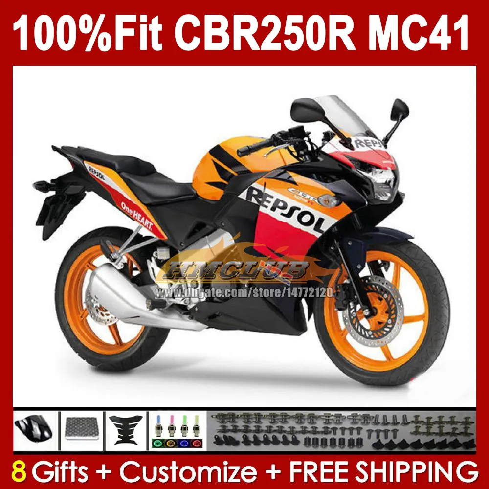 OEM Honda CBR250R MC41 Injection Mold ABS Body Kit... From Charles 