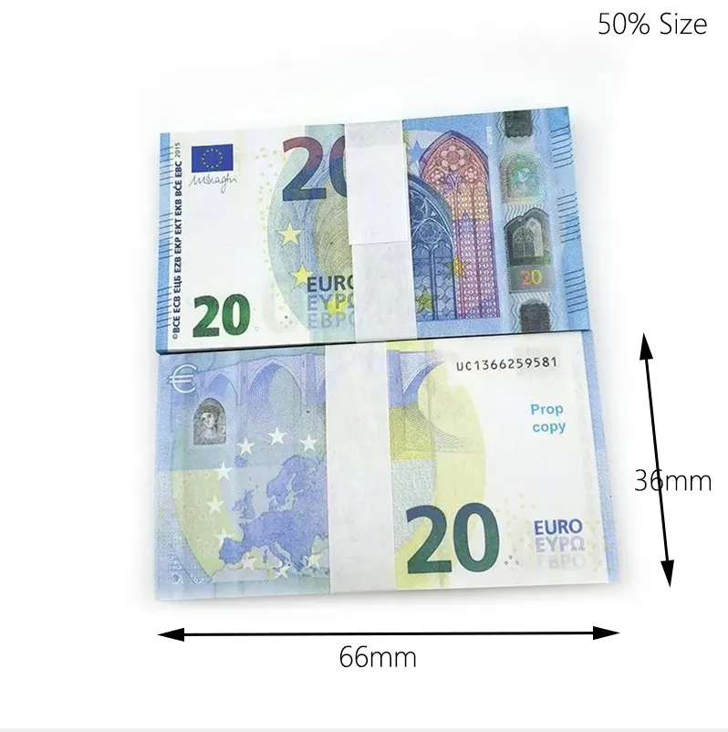 Lot De 10 Billets Factices Euros Magie Scène Cinéma Farce - Neufs Sans Marque