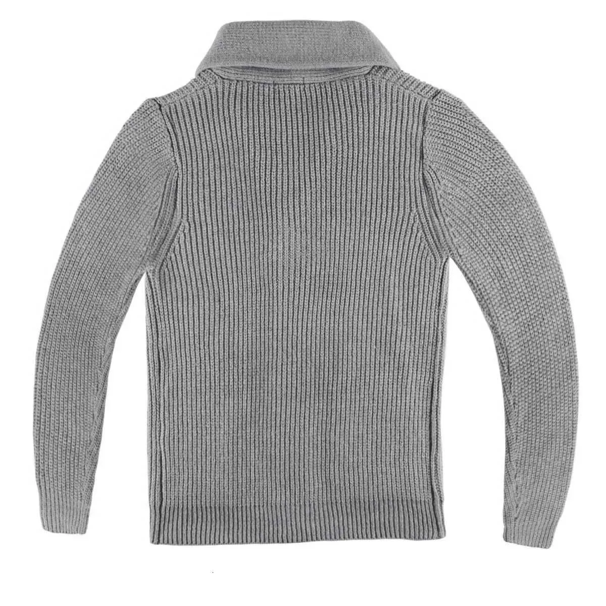 VOBOOM Mens Shawl Collar Cardigan Sweater Ribbed... From Eisirim 