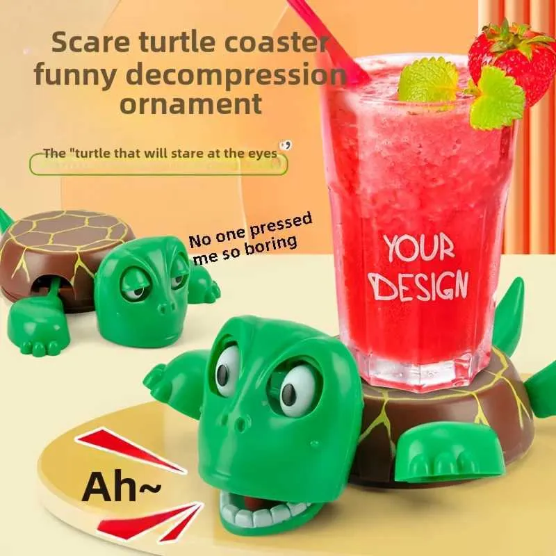 Dessous de verre tortue imprimé en 3D | Adorable porte Dessous de verre tortue imprimé en 3D | Adorable porte