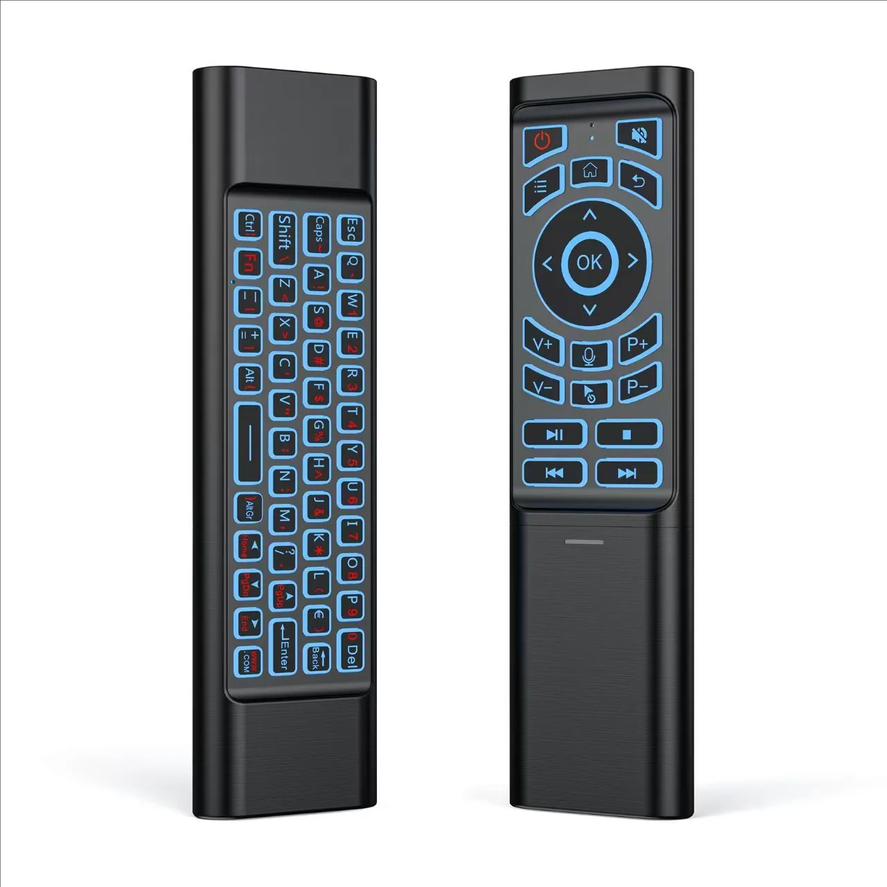 M3 エアマウスリモコン ジャイロスコープ 7 色バックライト付きワイヤレスキーボードマウス を 1,491