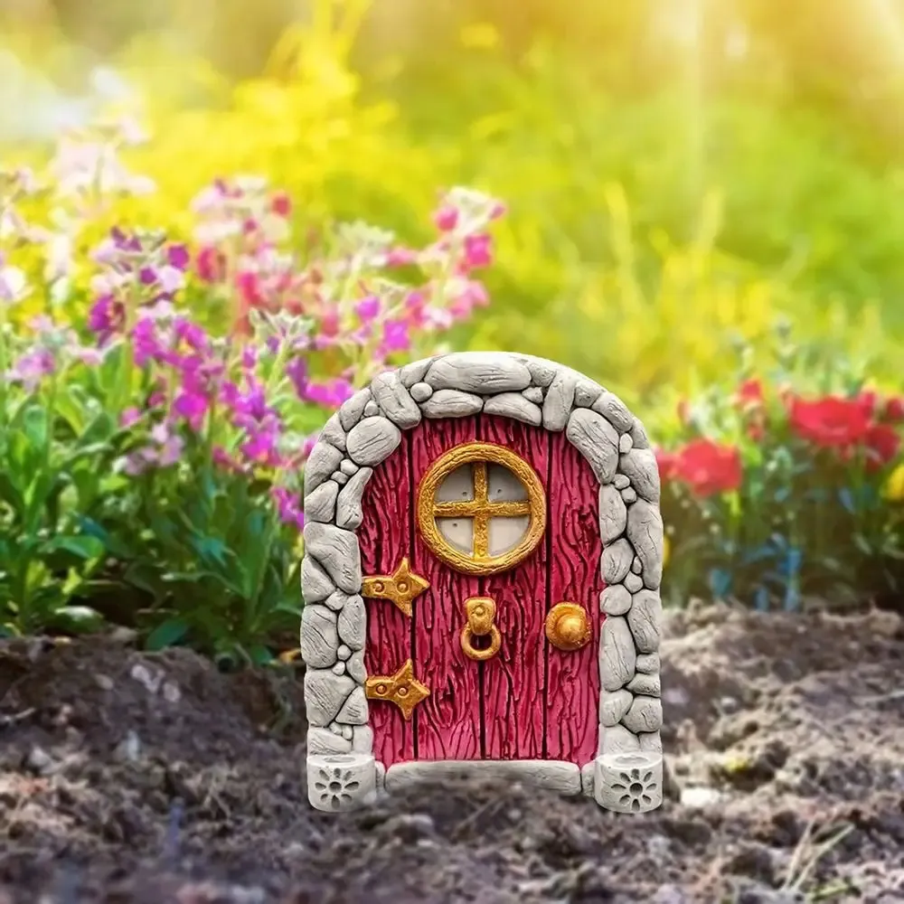 Porta Fatata Per Alberi – Decorazione In Miniatura Per Giardino Fatato - 4