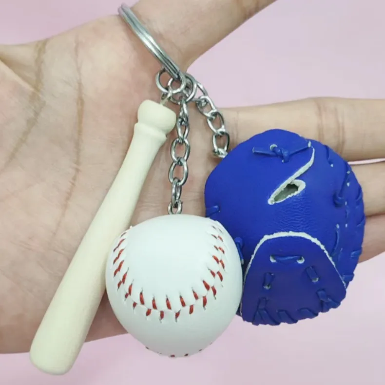 6 Portachiavi Mini Bowling In PVC - Forma Di Birillo E Palla, Colorati (Rosa, Blu, Giallo, Arancione, Verde, Rosso), Regalo Perfetto Per Bambini E Sportivi
