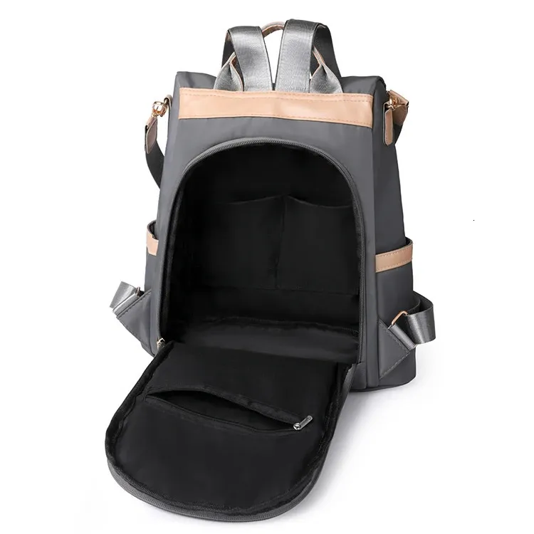 Classic Anti-theft Backpack With Minimalist Adjustable Straps_voghion.com