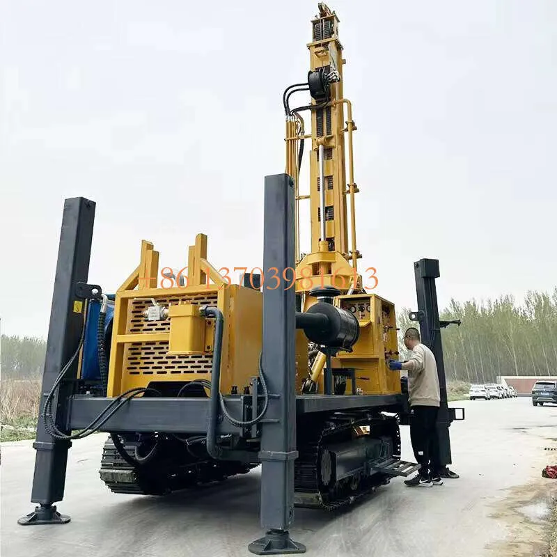 450m Reverse Circulation Drilling Rig Gasoline Powered RC Drilling Rig ...