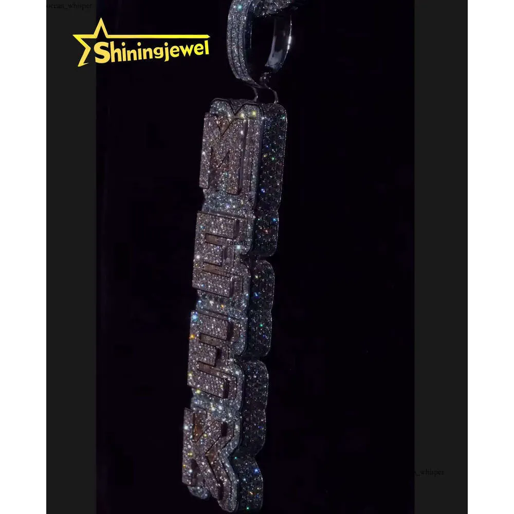 Rapper Chain Letters GRA Certificate Hip Hop Name Letter S Rapper Pendant... From Ocean ...