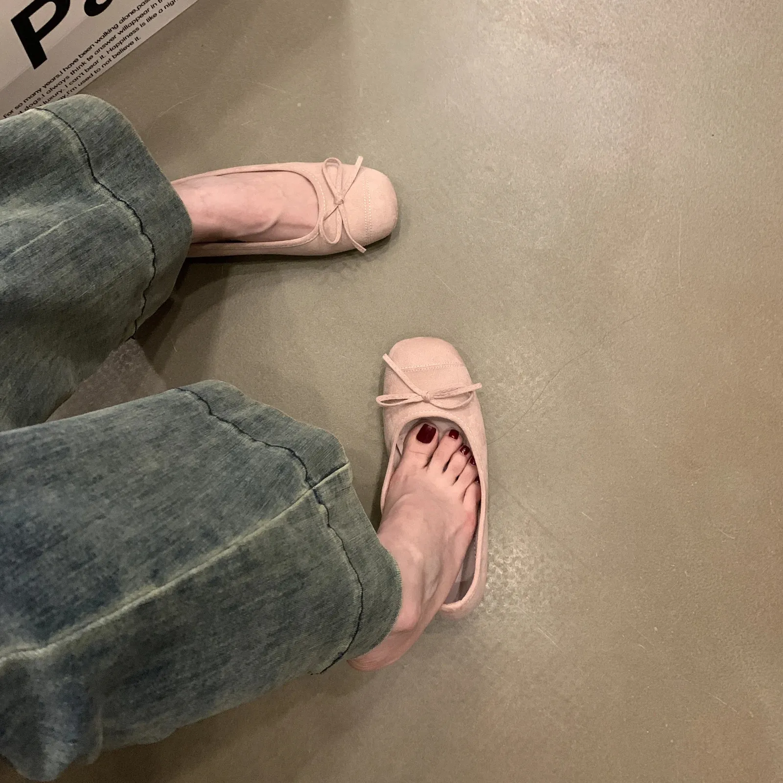 Damenschuhe mit flachem Ausschnitt, elegante Ballerinas zum Hineinschlüpfen, Sommerkleider, Mokassins_voghion.com