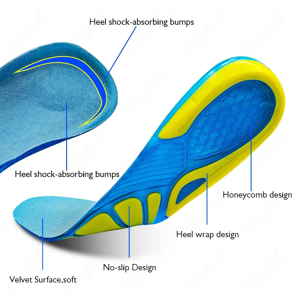 Calzado Deportivo Suelas De Gel Para Zapatos Plantillas De Gel Para Zapatos Articulos Deportivos
