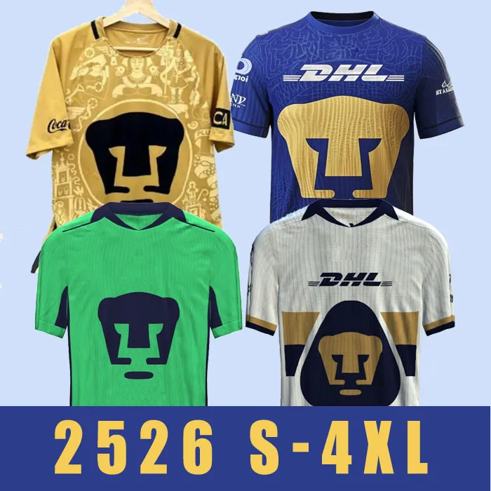 Pumas Unam Jersey Soccer T- Shirt Mexican Football Pumas Unam Jersey Soccer T- Shirt Mexican Football