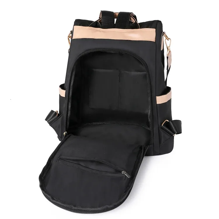 Classic Anti-theft Backpack With Minimalist Adjustable Straps_voghion.com