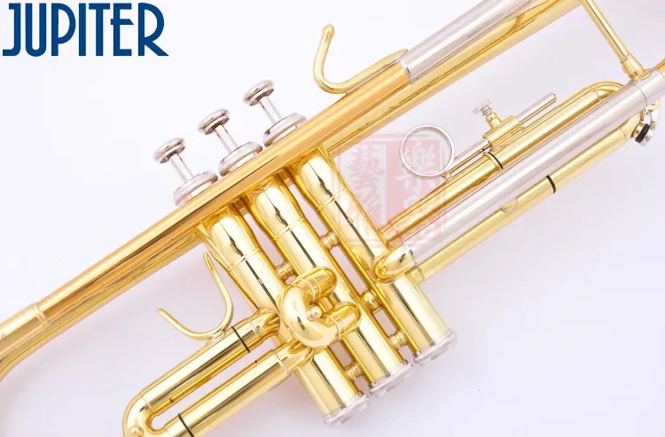 JUPITER JTR 408 Professional Bb Trumpet Brass Gold Lacquer
