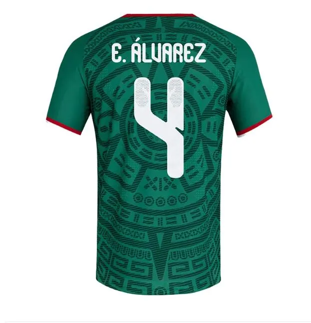 Mexico National Team Soccer Jerseys Official Home & From Djq977