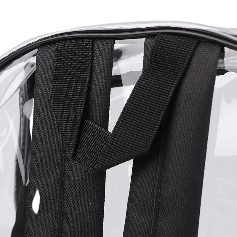 Zaino trasparente impermeabile in pvc per sport e viaggi_voghion.com