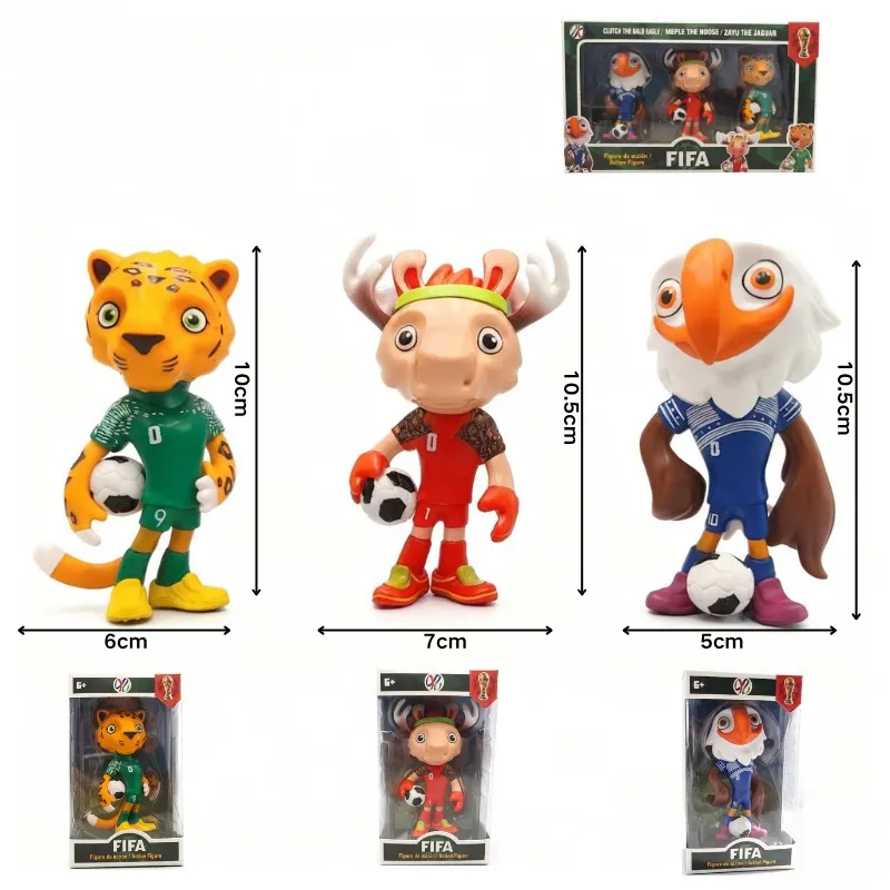 ワールドカップ マスコット フィギュア 2026 サッカー ファン