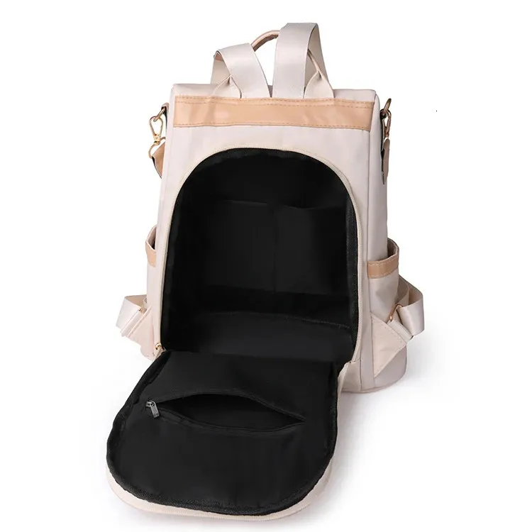 Classic Anti-theft Backpack With Minimalist Adjustable Straps_voghion.com