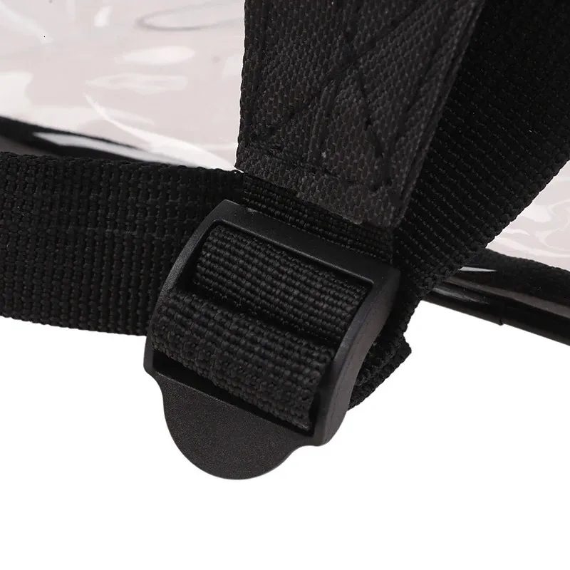 Zaino trasparente impermeabile in pvc per sport e viaggi_voghion.com