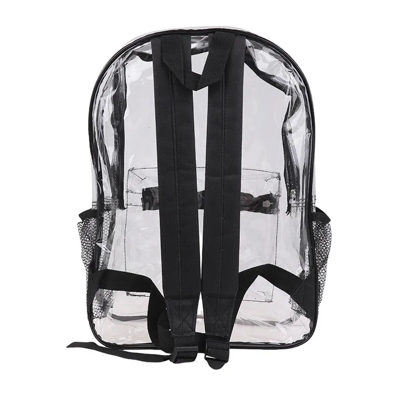 Zaino trasparente impermeabile in pvc per sport e viaggi_voghion.com