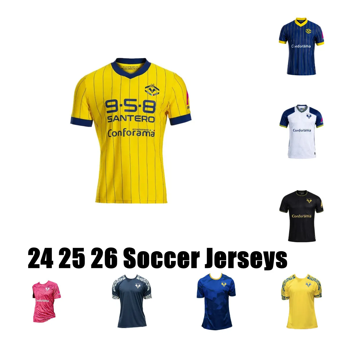 Hellas Verona Soccer Jerseys 2025 120th Anniversary ... From 