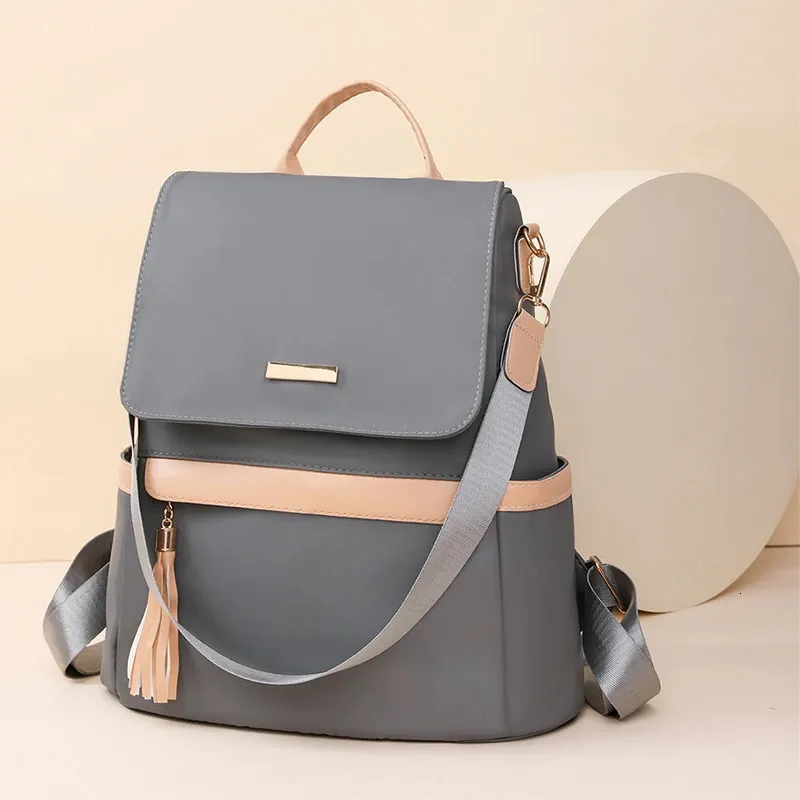 1 Antitheft Mediumsized Classic Backpack With Black Minimalist Adjustable Shoulder Straps Perfect For Outdoor Travel And_voghion.com