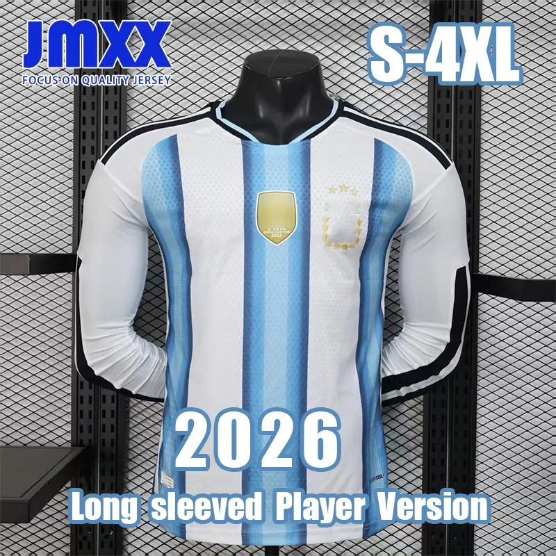 JMXX Argentina Soccer Jersey 2026 2027 Long Sleeve From Jmxx2