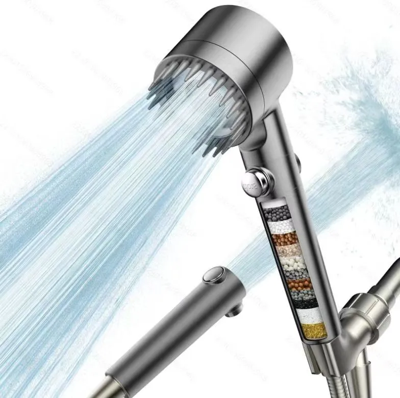 North America's Hot Selling Handheld Beauty Showerhead Removes Chlorine And Heavy Metals_voghion.com