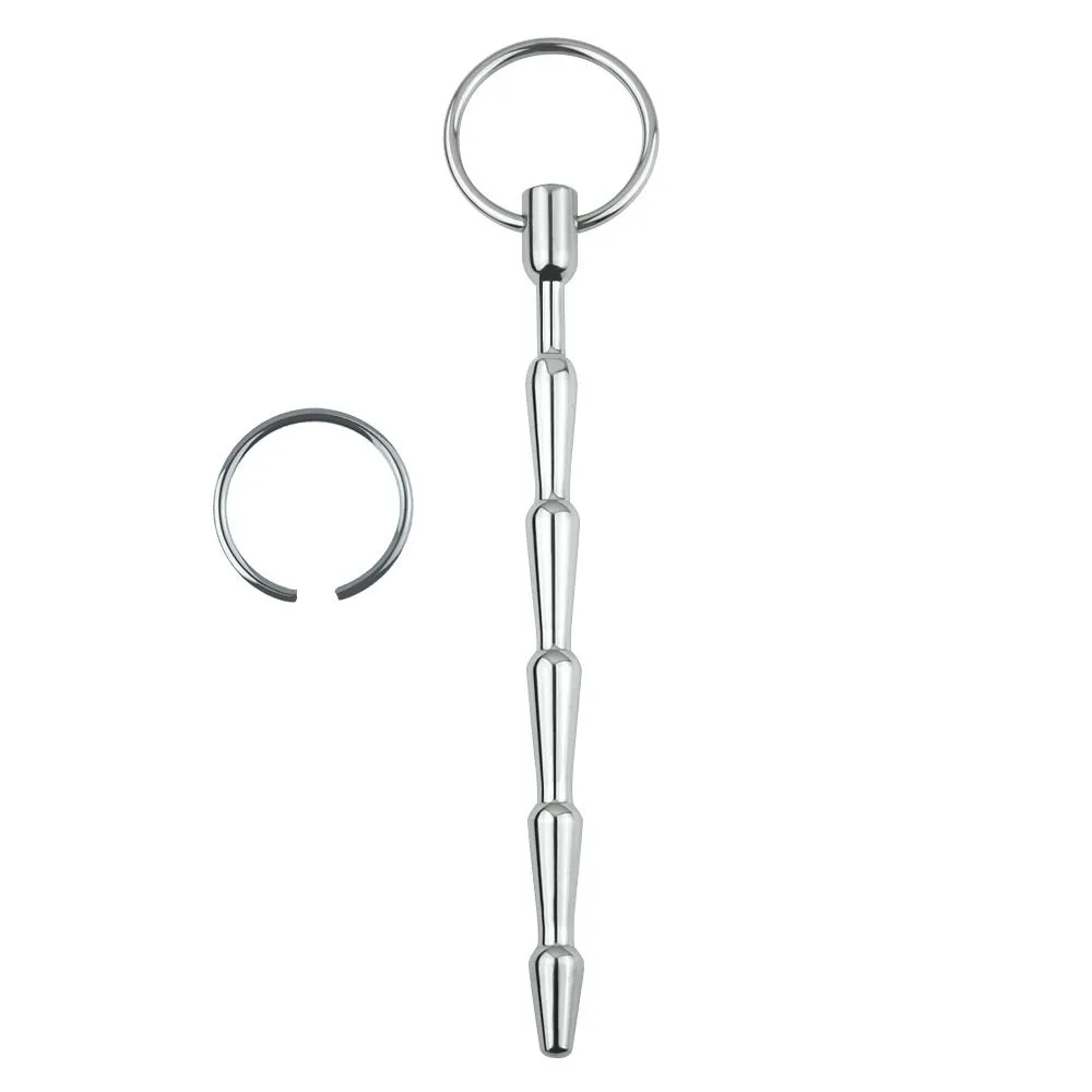 Stainless Steel Bumpy Urethral Dilator Rod for Experienced Men, 6 in ...