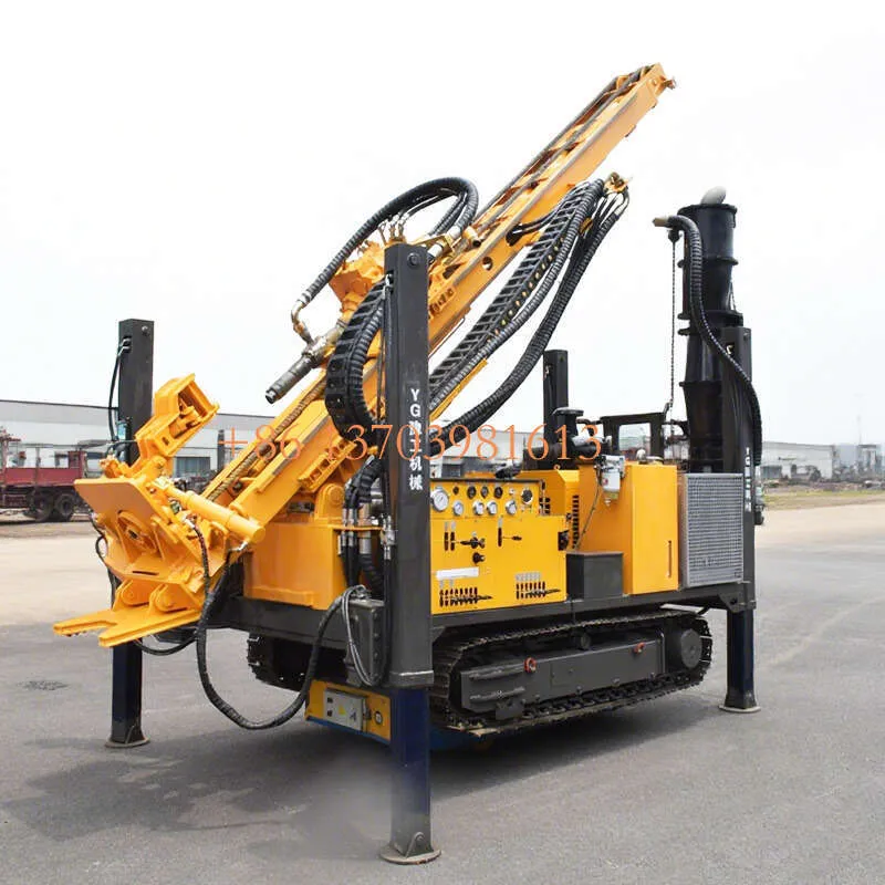 Borehole Drilling Rigs 200m Depth Reverse Circulation Machines Cost ...