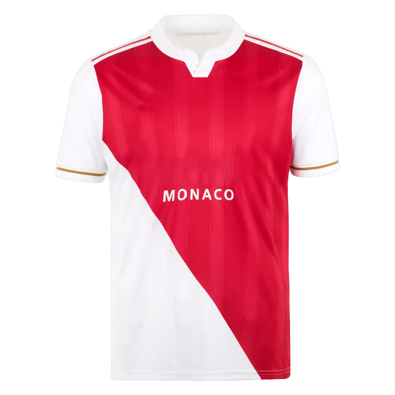 MAILLOT A.S MONACO 2012 Dennis APPIAH n°2 MACRON home