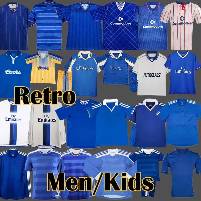 レトロチェルシーサッカーユニフォーム CFC サッカージャージ DROGBA