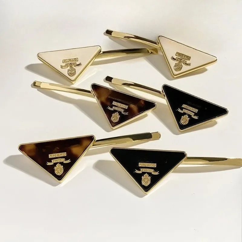 Triangular Gold and Black Hair Clip Amazon.com : Lurrose Leopard Print Hair Clips Set 4 Pcs  main image 3