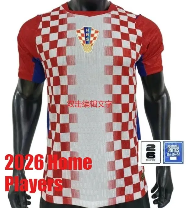クロアチア代表チーム サッカー ユニフォーム 2026 ワールドカップ