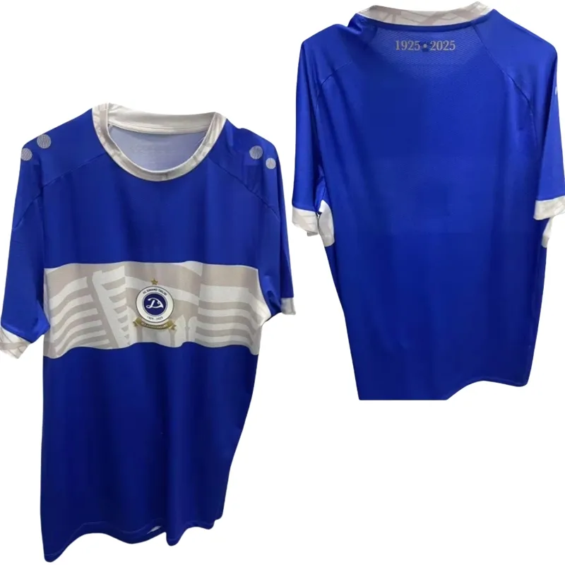 Dinamo Tbilisi 2025 Centenary Home Kit Official Football Shirt, 25/26  Season, Soccer Jersey Set Celebrate History!