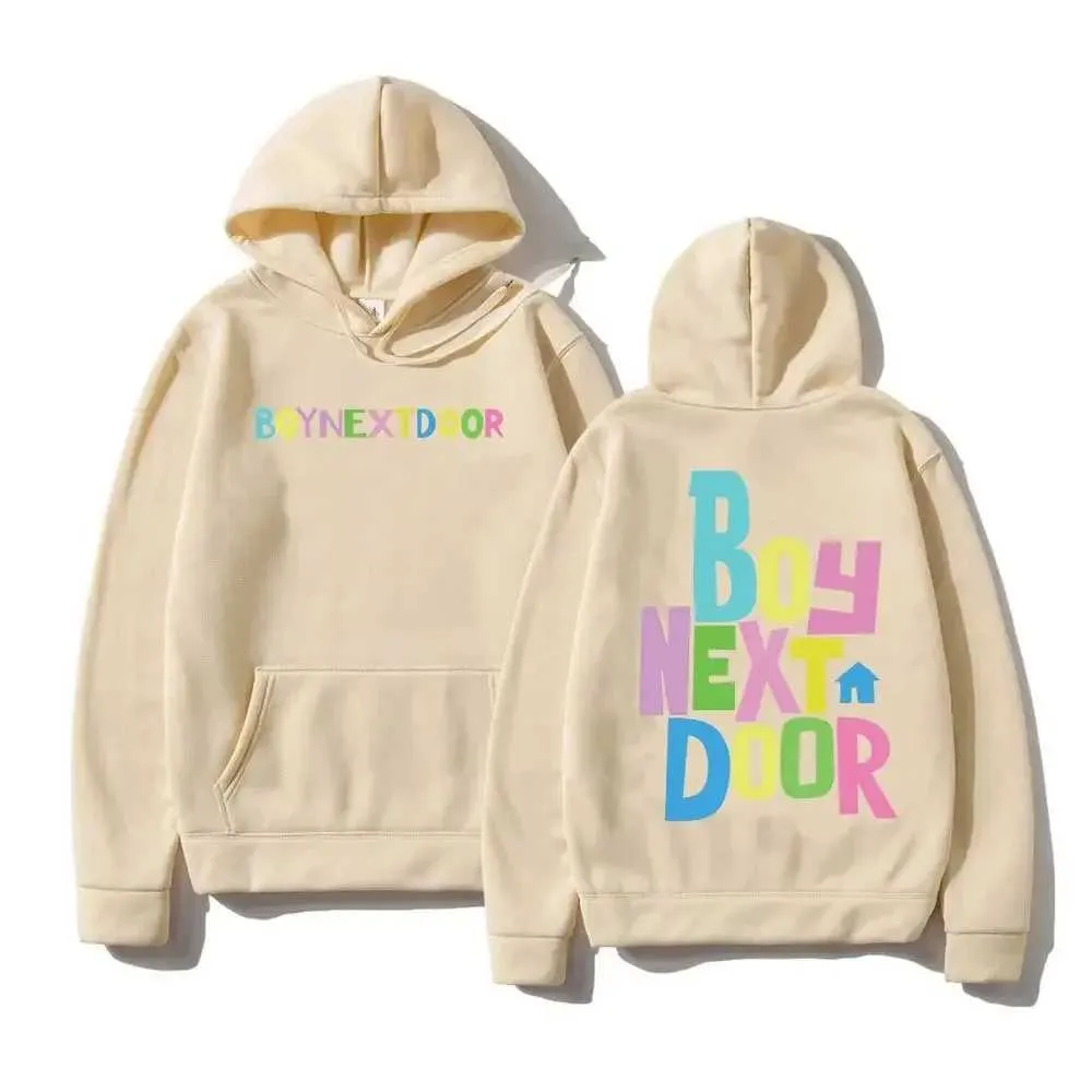 BOYNEXTDOOR Band Hoodie Fashion Womens Mens Knit Pullover