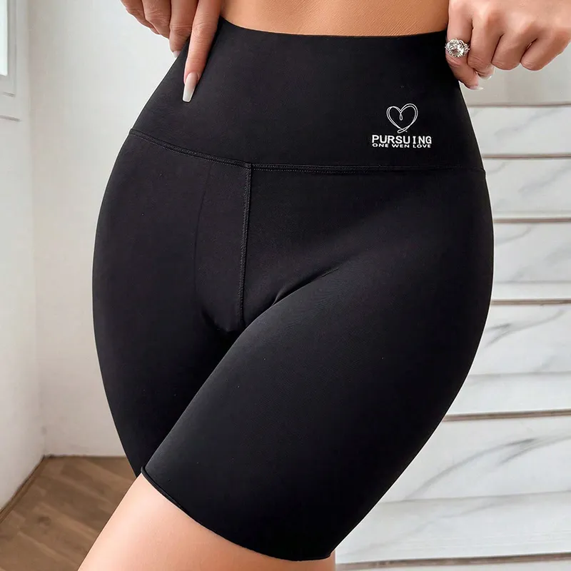 HODOSPORTS Women's Workout Yoga Shorts 5" High Waisted Tummy Control
