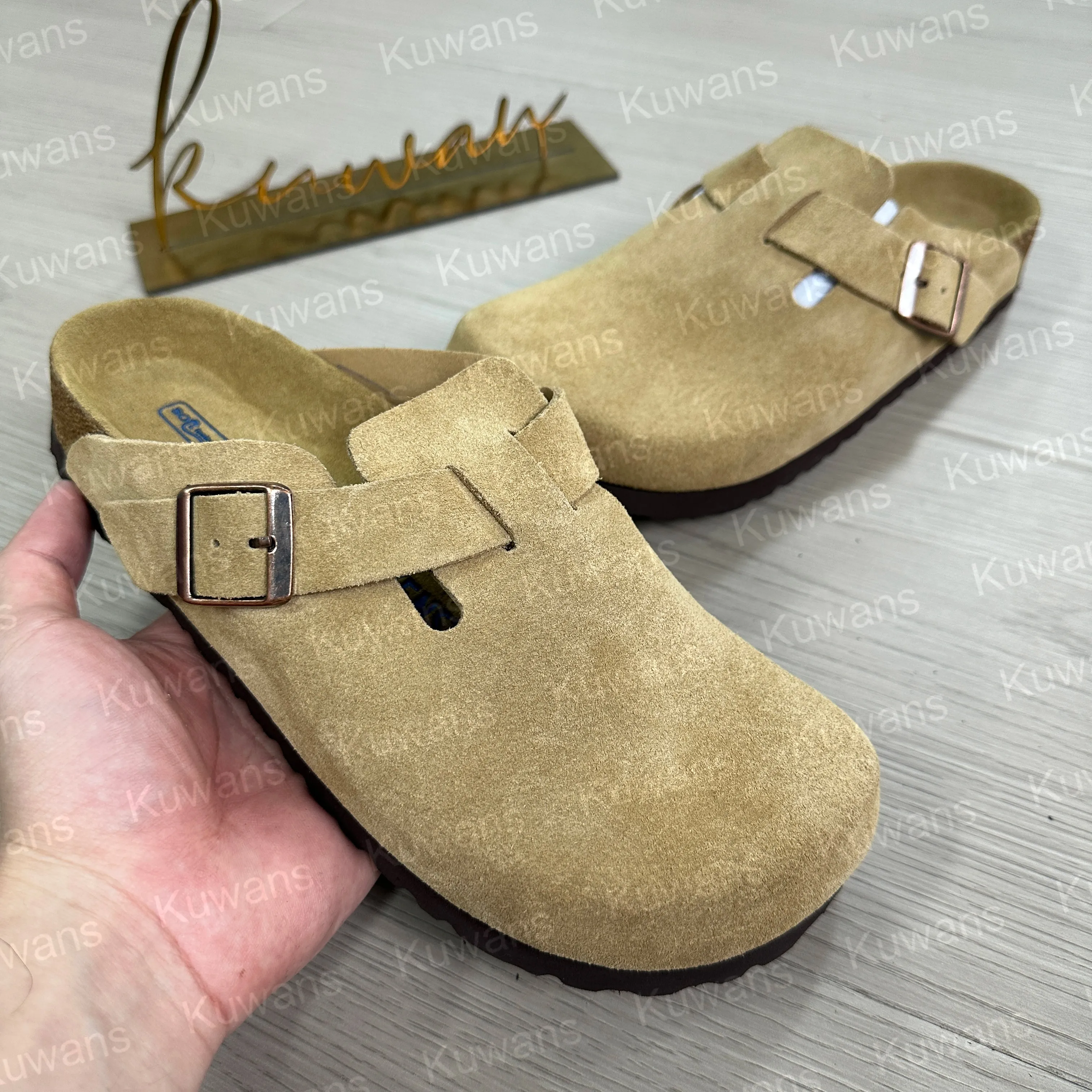 Bulk High Quality Designer Leather And Suede Clog Birks