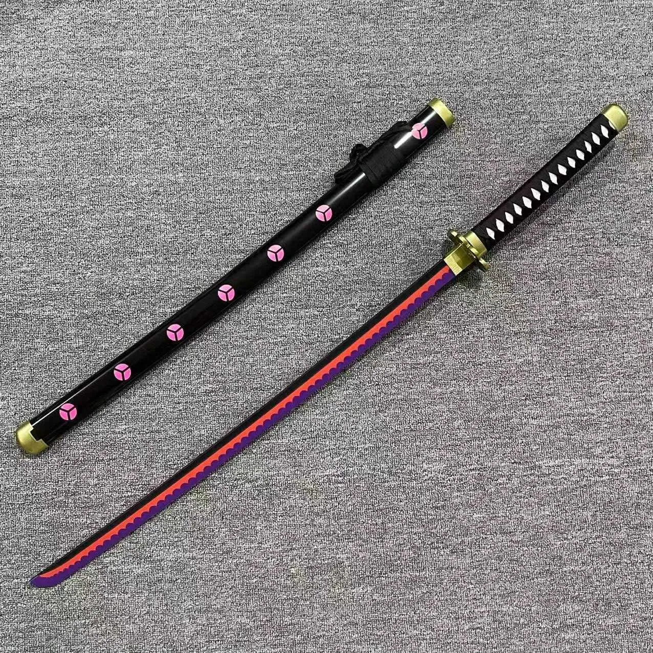 Roronoa Zoro Katana 41 Inch Samuray Kılıcı Gerçek Yi TL479.41
