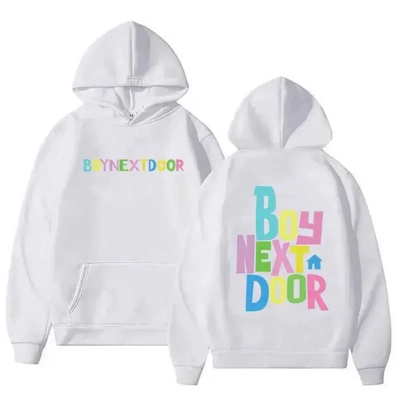 BOYNEXTDOOR Band Hoodie Fashion Womens Mens Knit Pullover