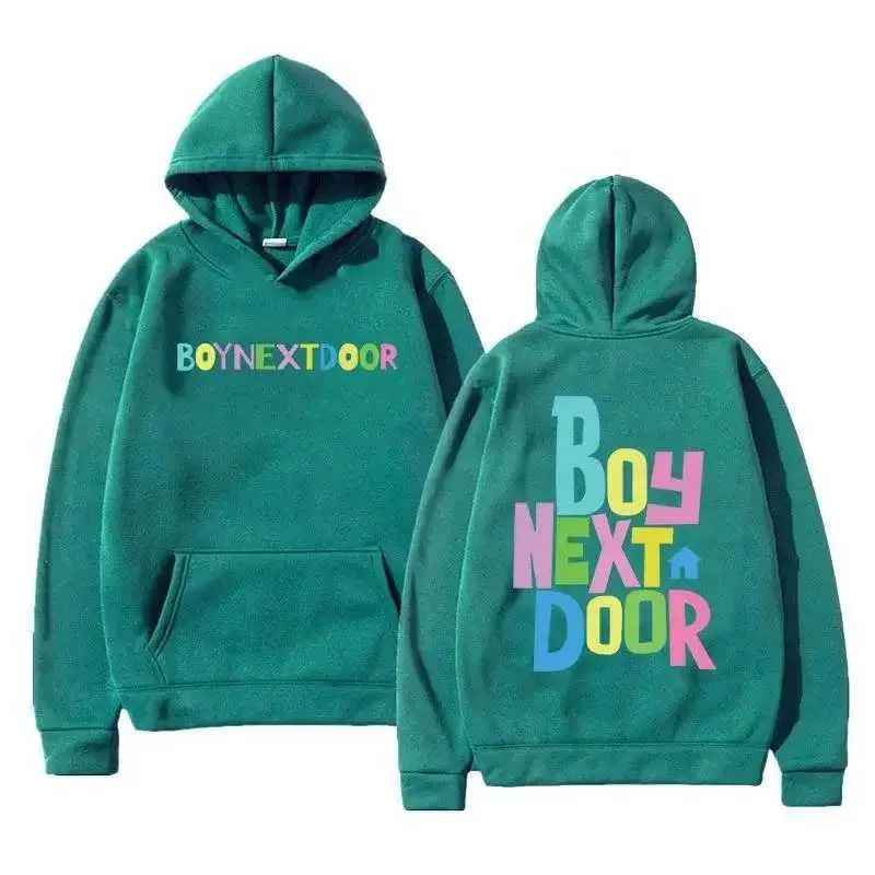 BOYNEXTDOOR Band Hoodie Fashion Womens Mens Knit Pullover