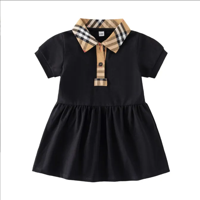 Newborn Baby Dress Luxury Brand Dresses For Baby Girls Designer Dress  Cotton Short Sleeve Baby Clothes 0 24M 025 From 11,43  | DHgate