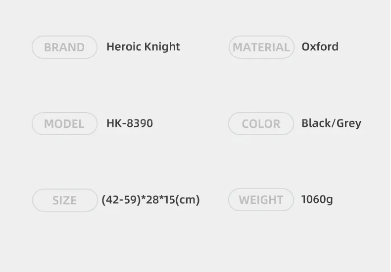 Waterproof Men Backpack Large Capacity Laptop Rucksack For Travel_voghion.com