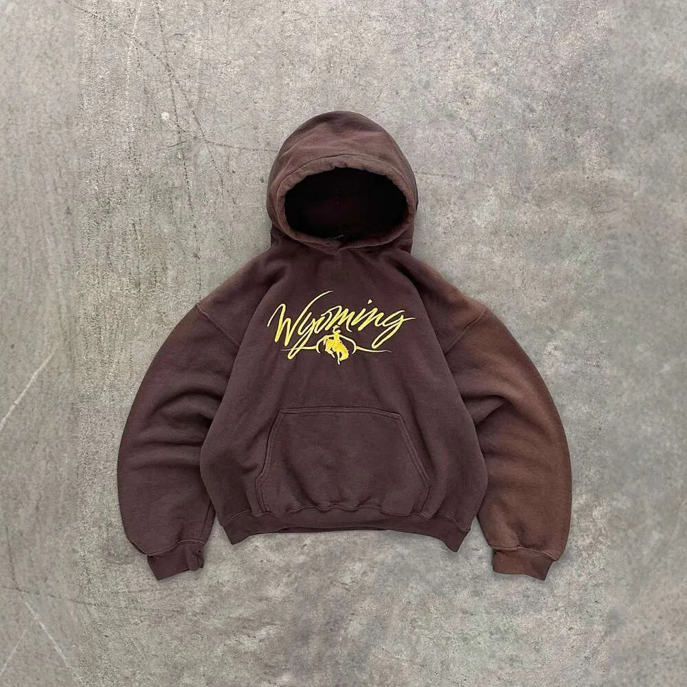 Akimbo Club WYOMING Hoodie – American Casual Unisex... From 