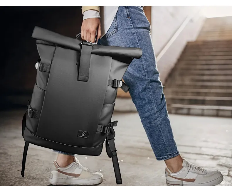 Waterproof Men Backpack Large Capacity Laptop Rucksack For Travel_voghion.com