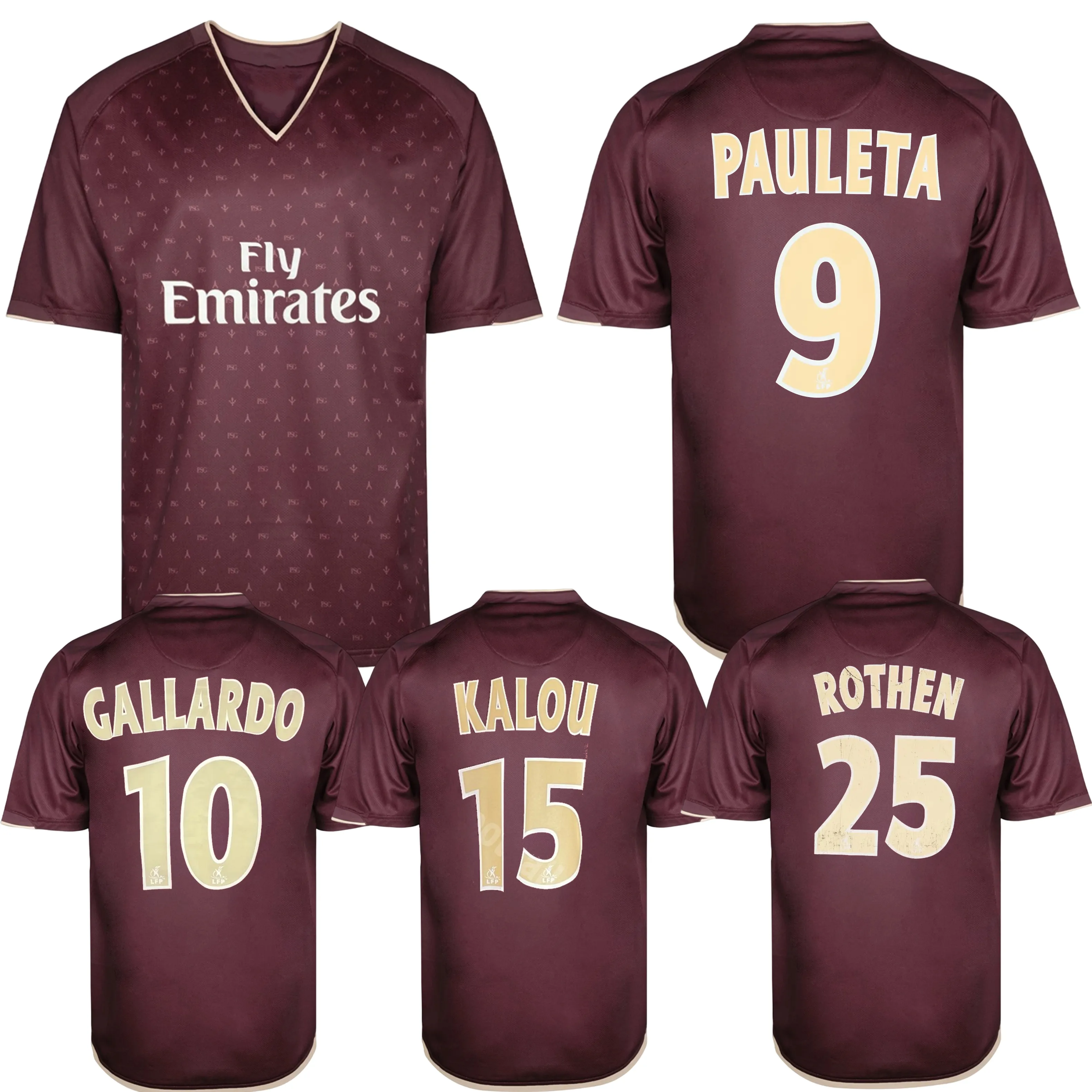 06-07 PSG Germain Away Shirt Gallardo 10 【公式通販】