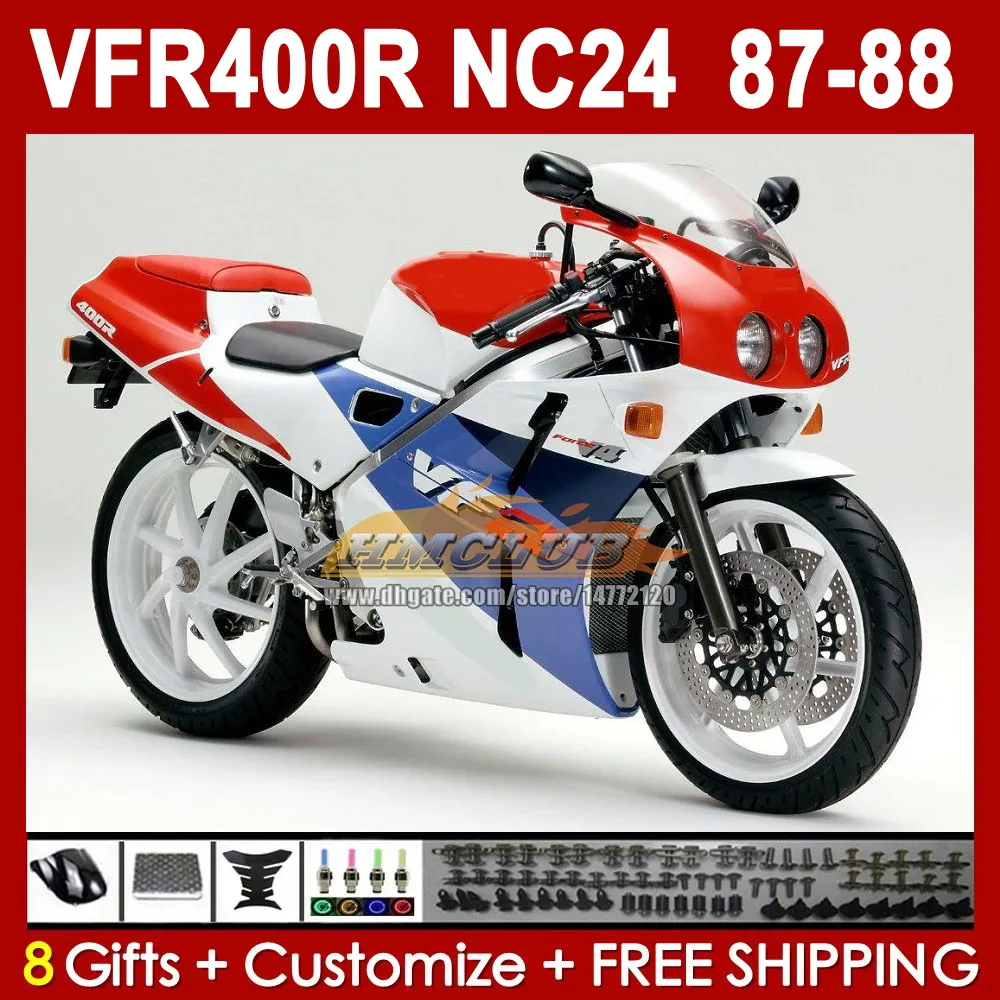 OEM Honda VFR400R NC24 1987 1988 Body Kit Blue From Charles