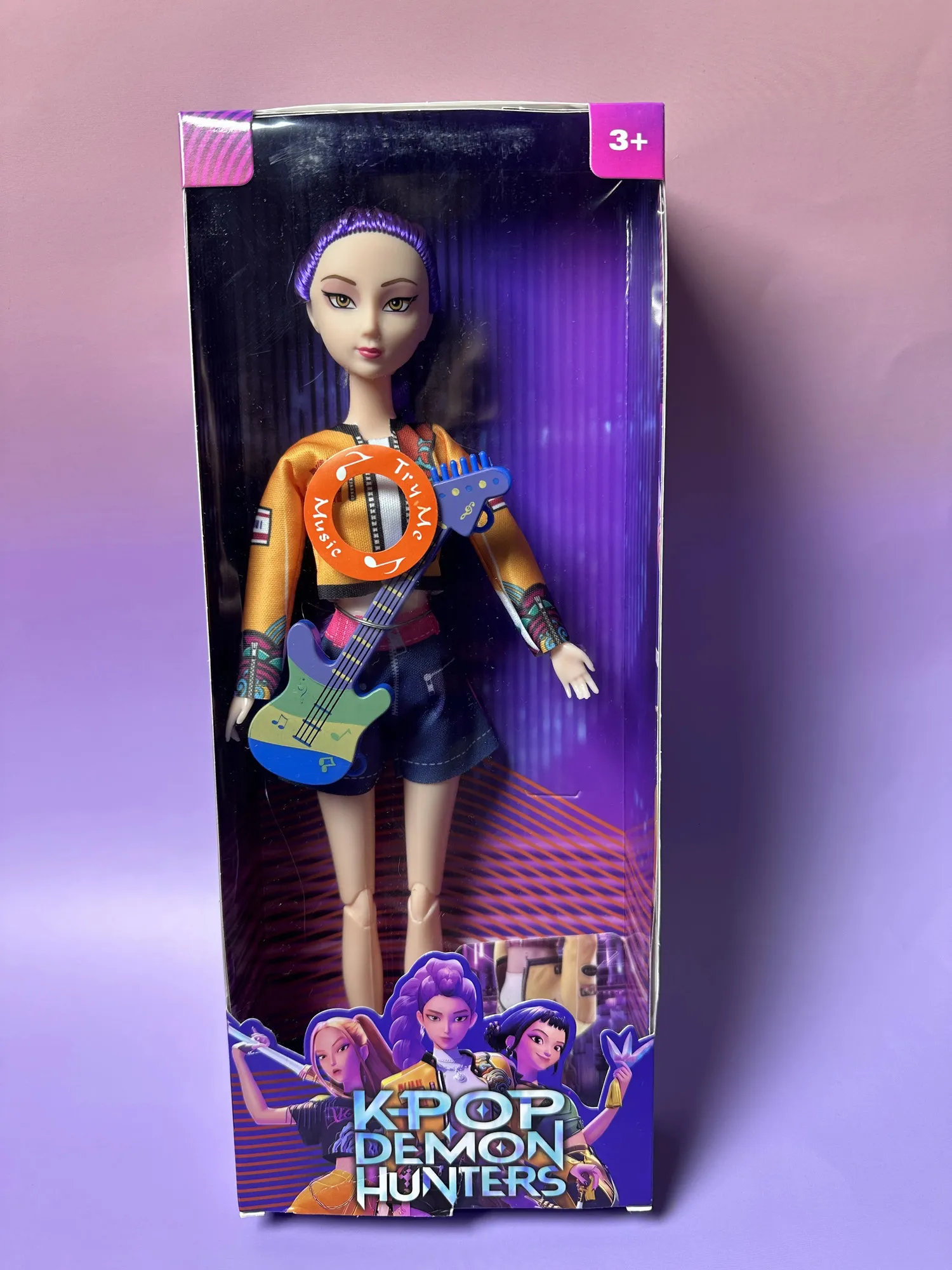 Set De 6 Figurines K-Pop De-Mon Hunters – HUNTRIX Rumi/Mira/Zoey, PVC 10 Cm – Collection Portable Et Durable